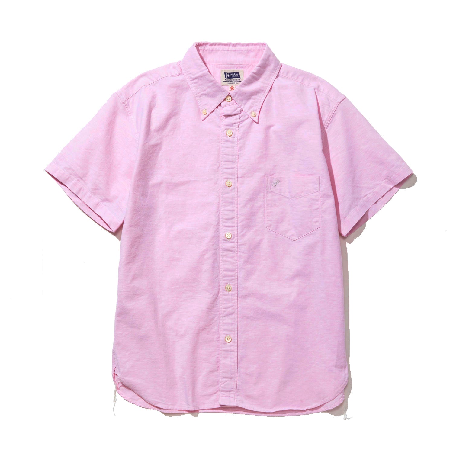 Fellowes PHERROW'S short-sleeved button-down shirt Oxford S/S BUTTON-DOWN SHIRTS PBDS1