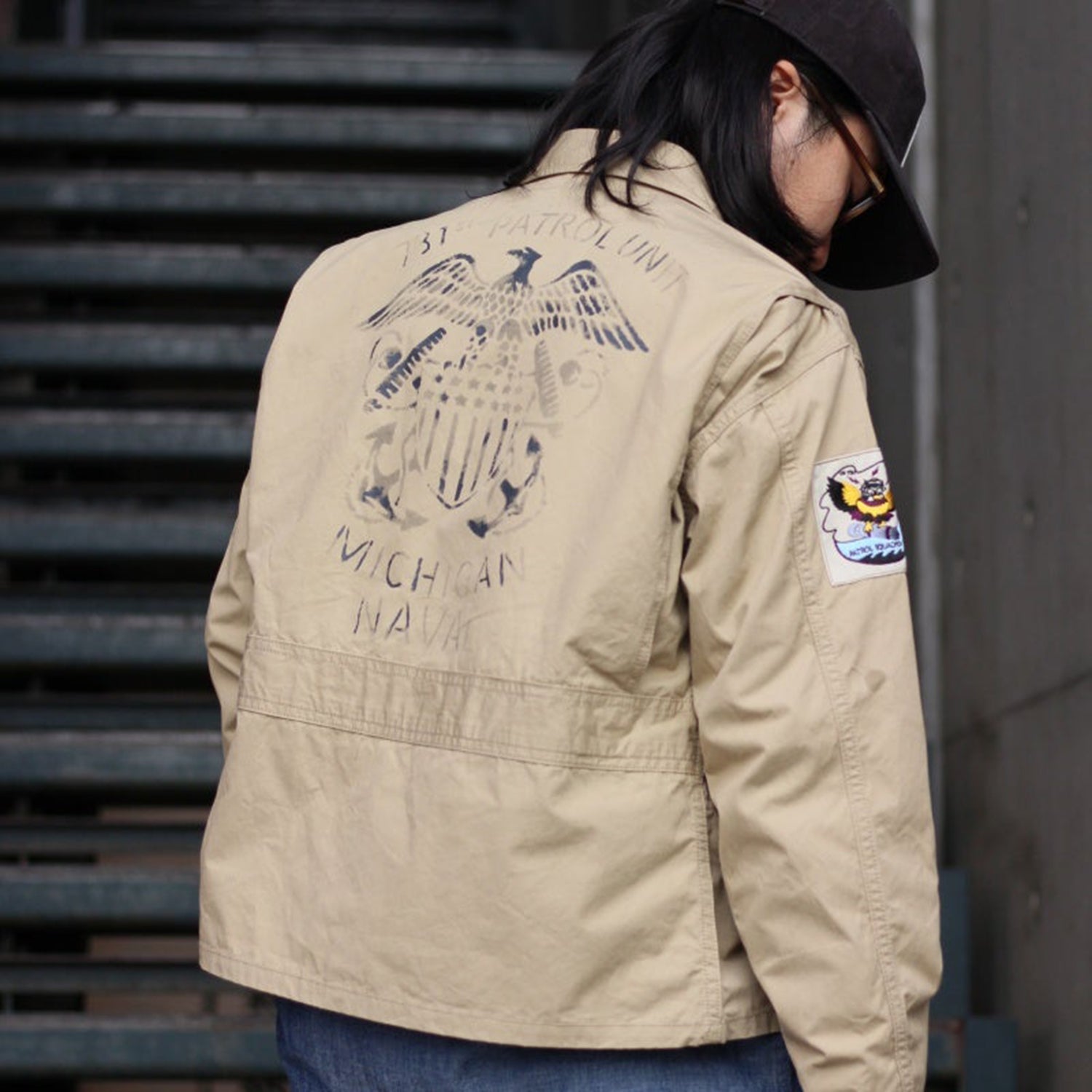 ドゥロワー 20AW コットンバイオフィールドジャケット ベージュ S 日本製 26S-P7758J(DECO)